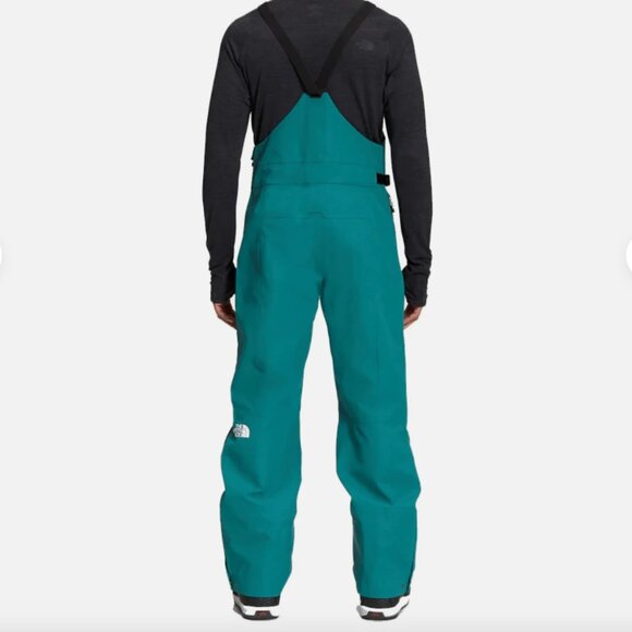 THE NORTH FACE Ceptor Bib Men Teal Blue Snow Ski Suit Pant Overall XL $529 - Picture 2 of 9